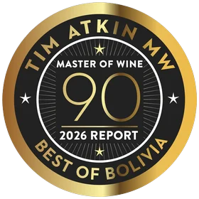 Tim Atkin MW — 90 puntos · Best of Bolivia